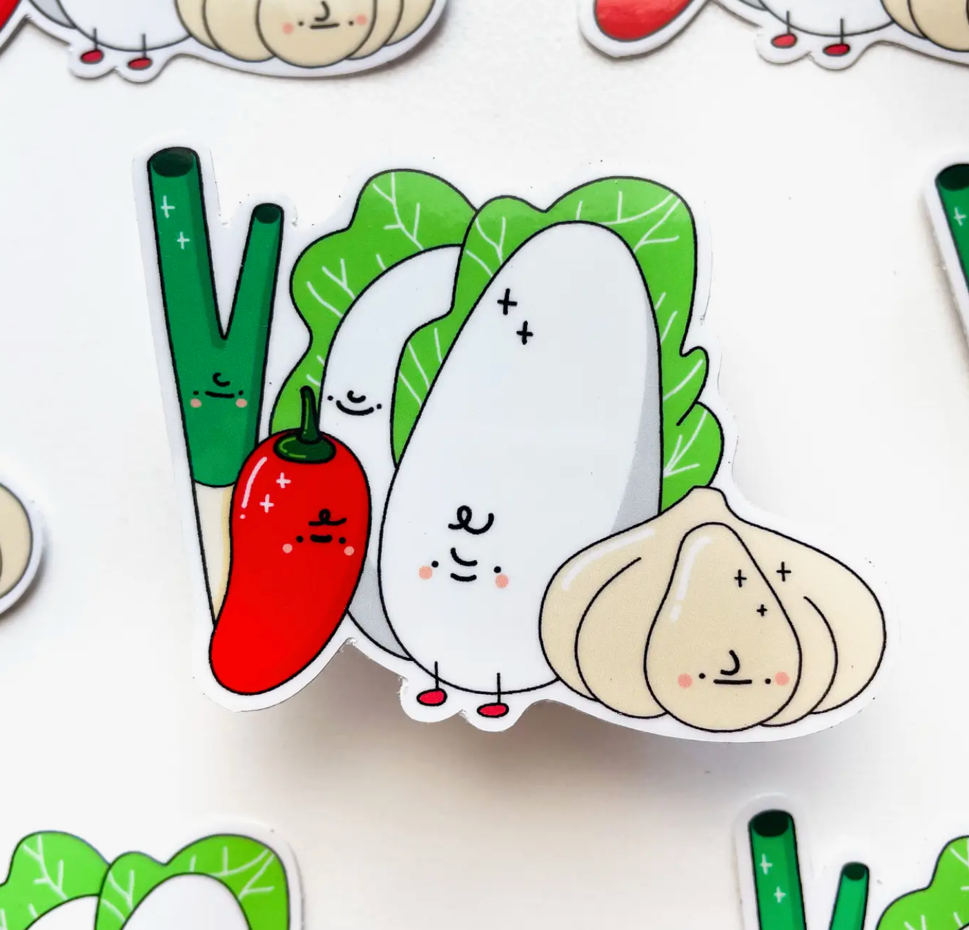 Veggie Friends Sticker