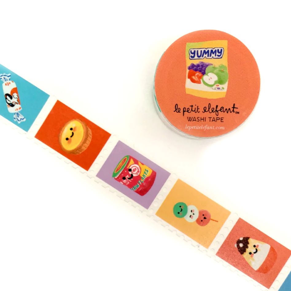 Asian Desserts Stamp Washi Tape