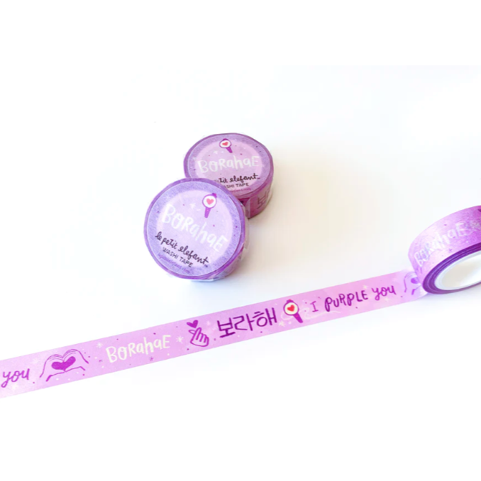 BTS Borahae Washi Tape