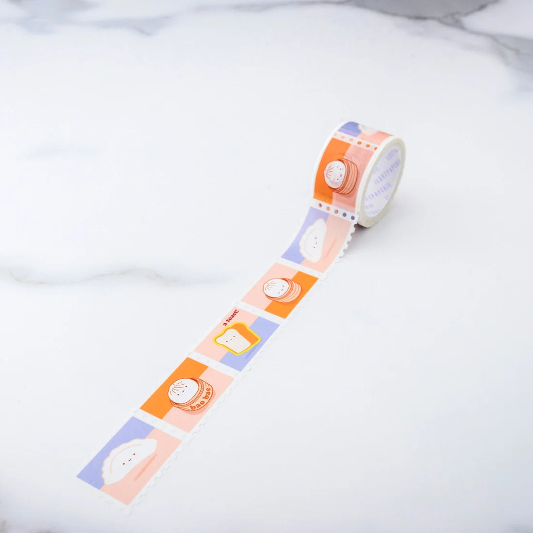 Bao Dumplings Toast Stamps Washi Tape