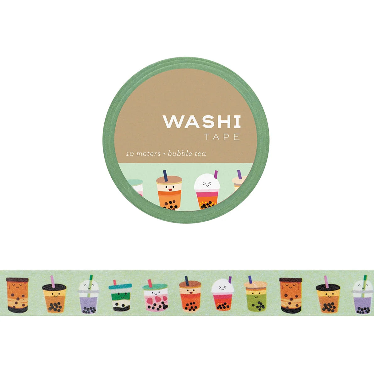 Bubble Tea Washi Tape