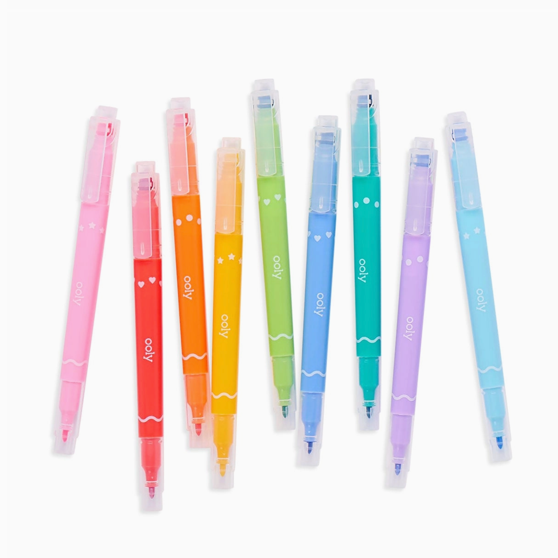 Confetti Stamp Double-Ended Markers