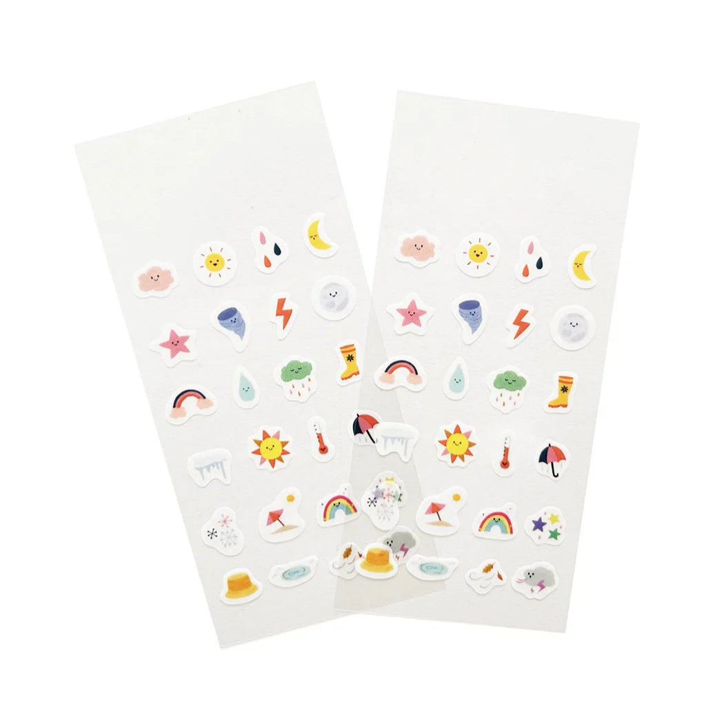 Daily Weather Washi Stickers