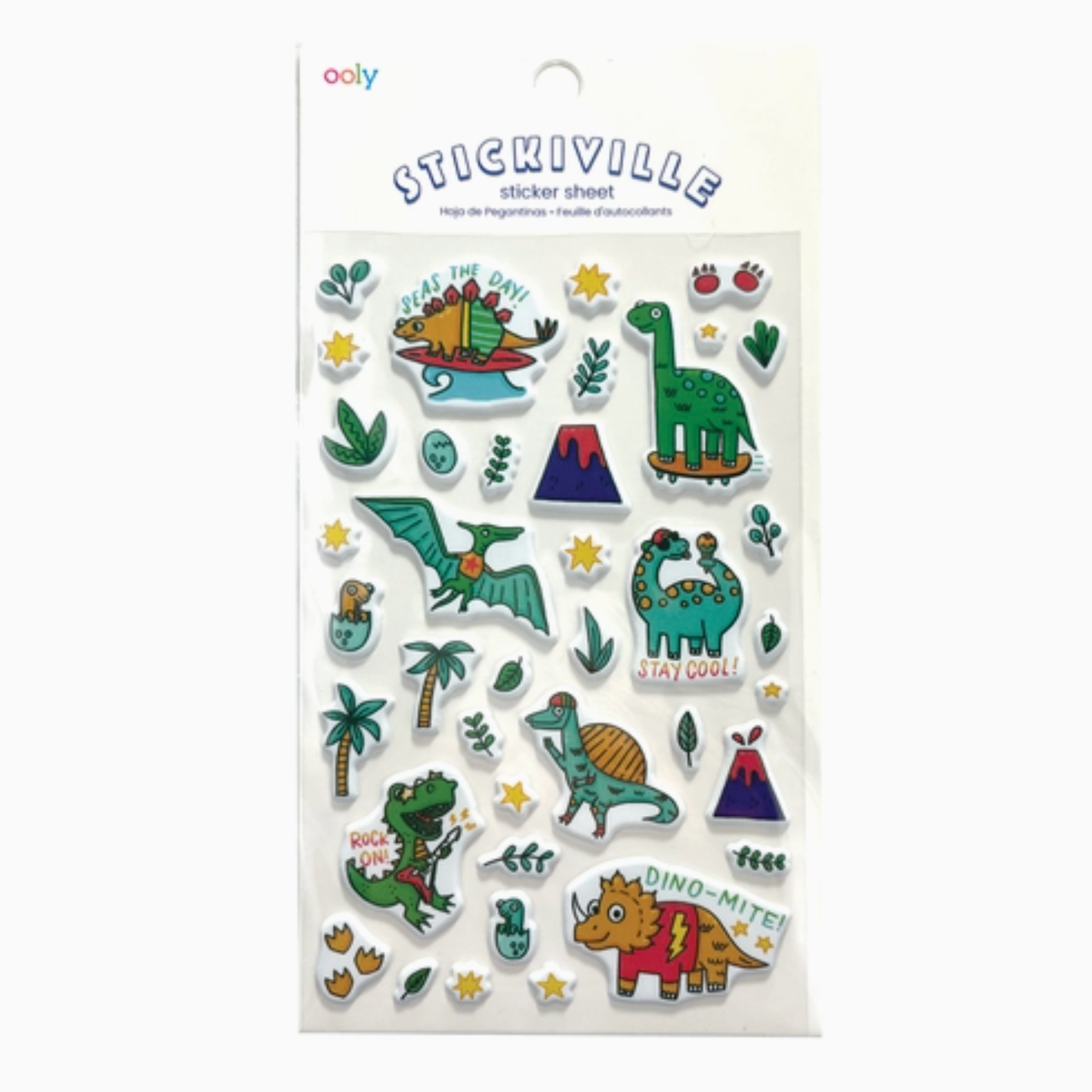 Dino-Mite Puffy Stickers