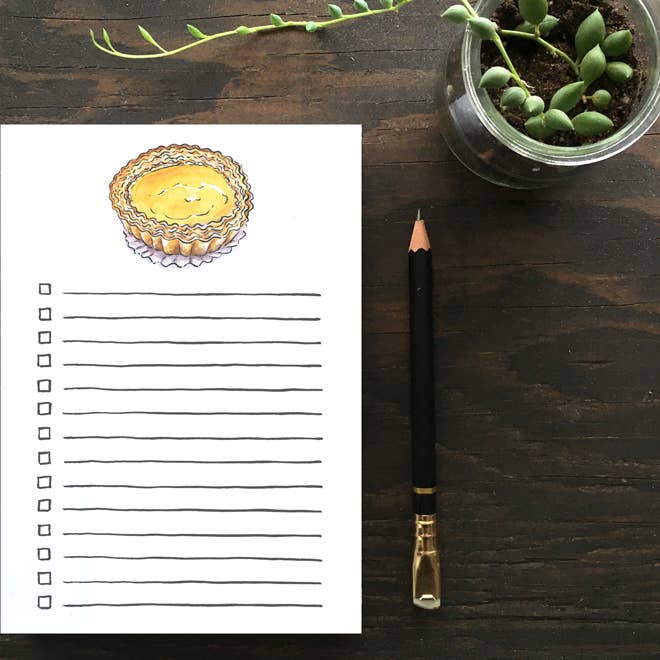 Eggtart Market Notepad