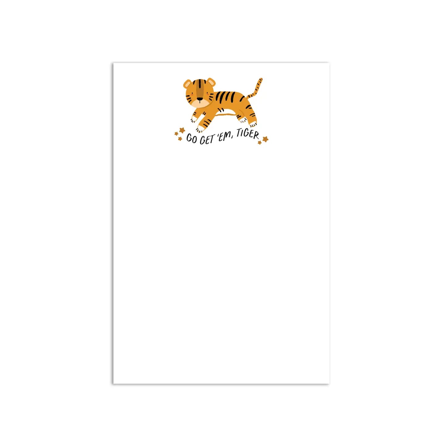 Go Get 'em Tiger Notepad