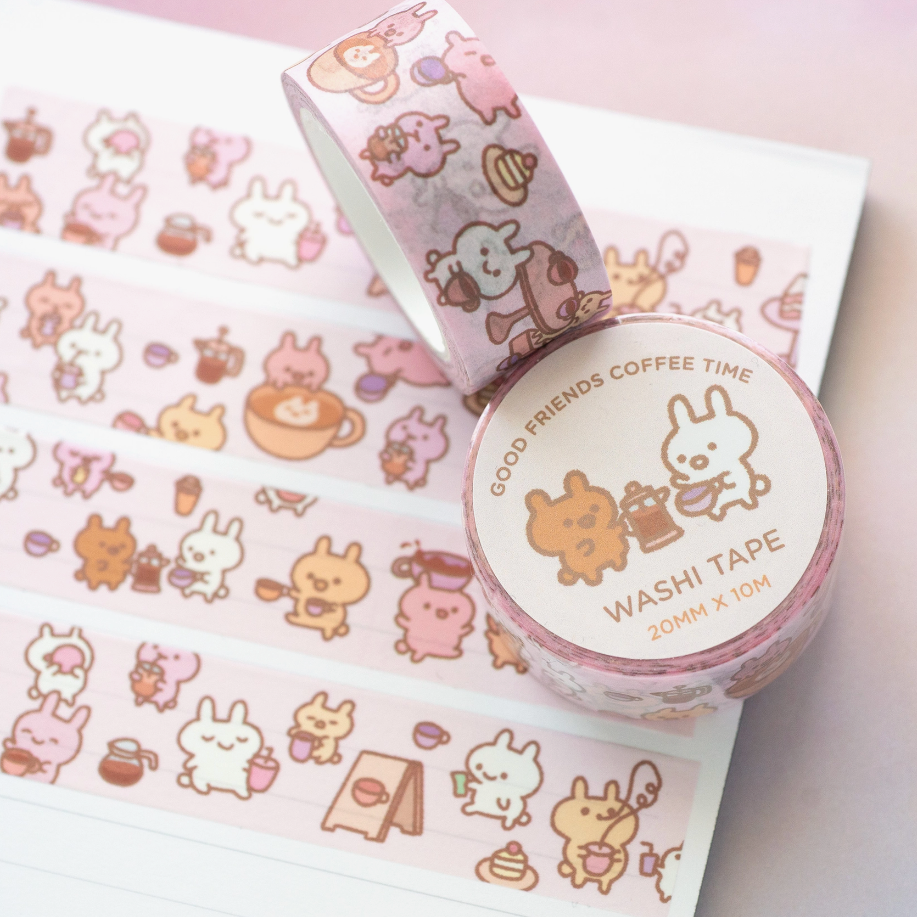 Good Friends Coffee Time Washi Tape