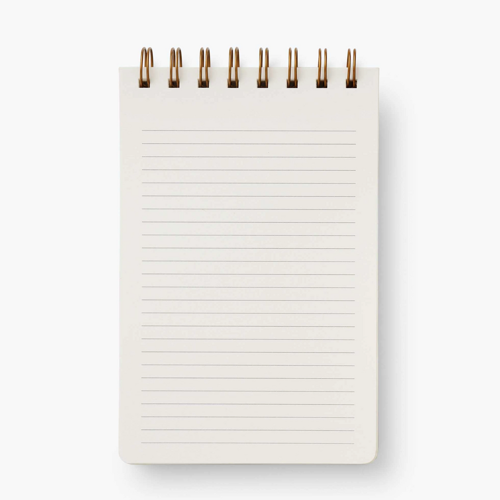 Hydrangea Top Spiral Small Notebook