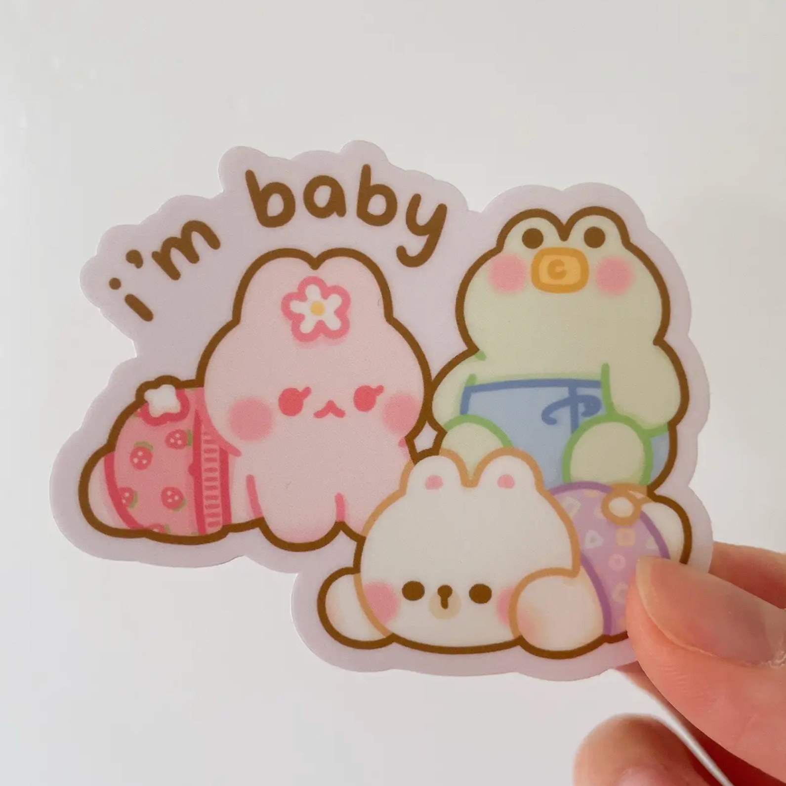 I'm Baby Vinyl Sticker