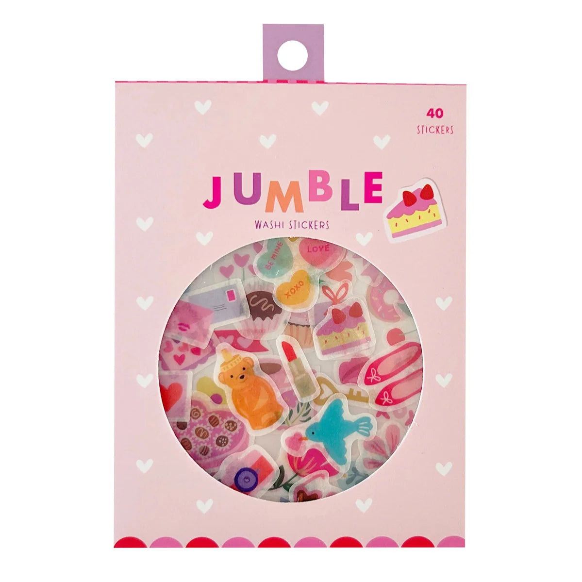 Love Jumble Washi Stickers