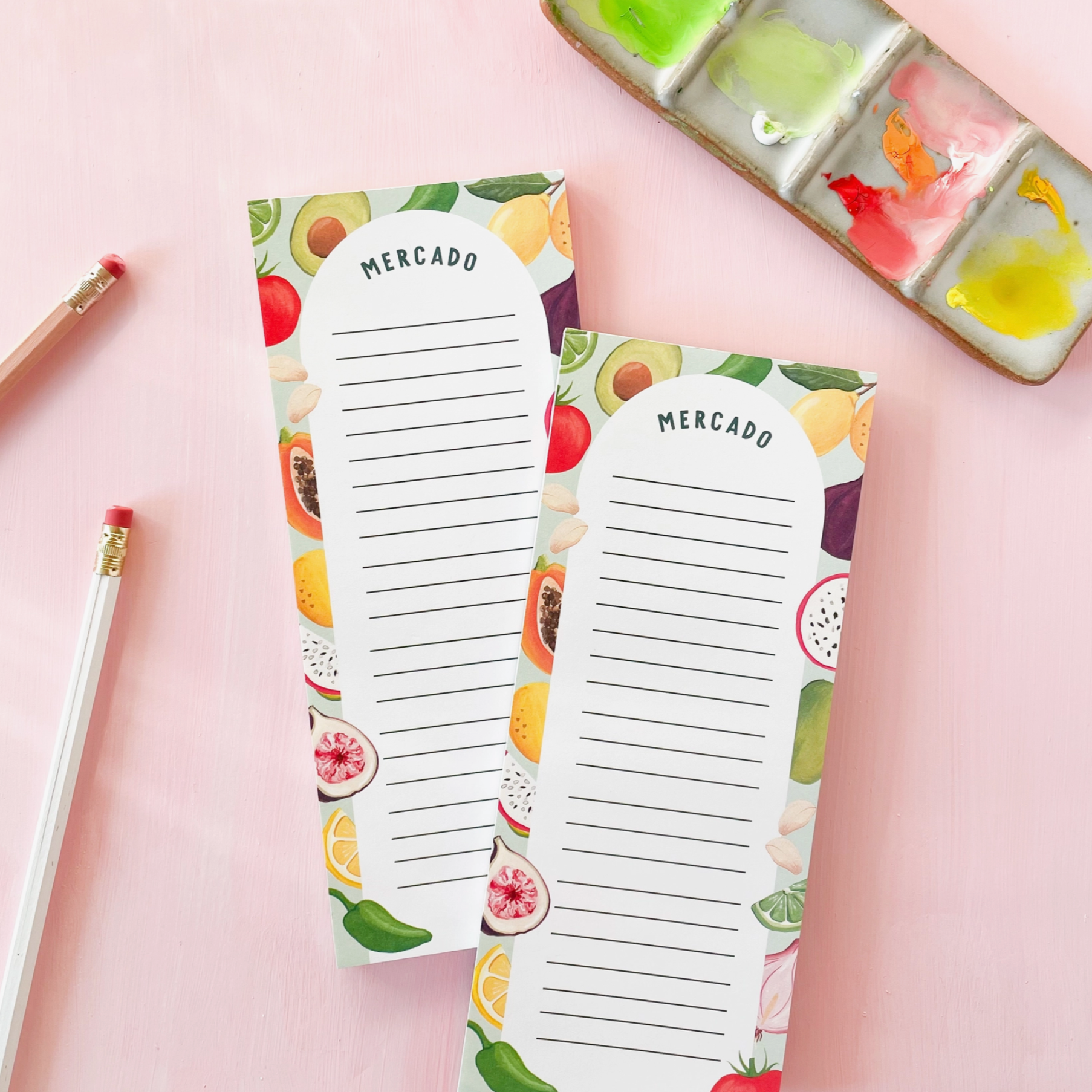Mercado Grocery List Notepad