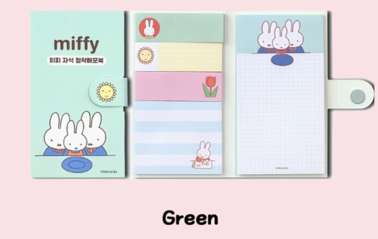 Miffy Variety Sticky Memo Note Pad Book