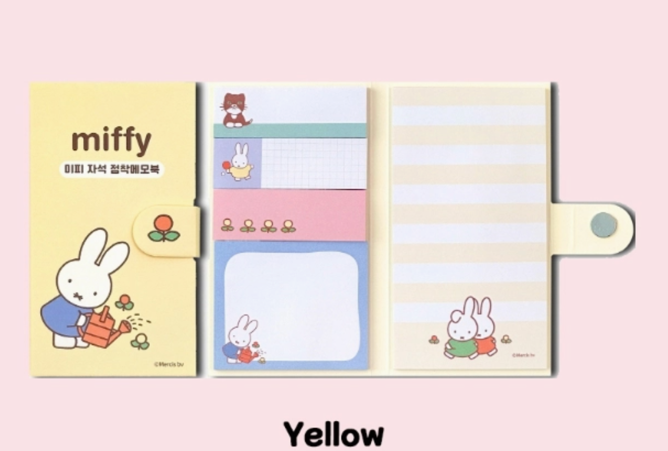 Miffy Variety Sticky Memo Note Pad Book