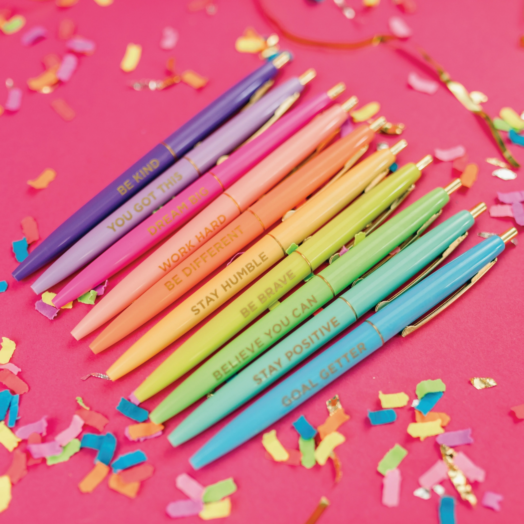 Motivational Pens Set of 10