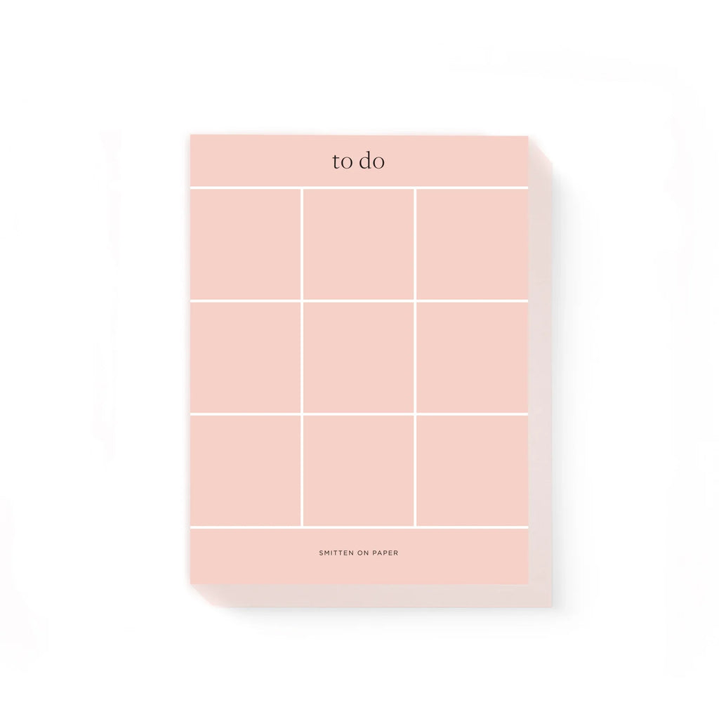 Peony Grid Chunky Notepad
