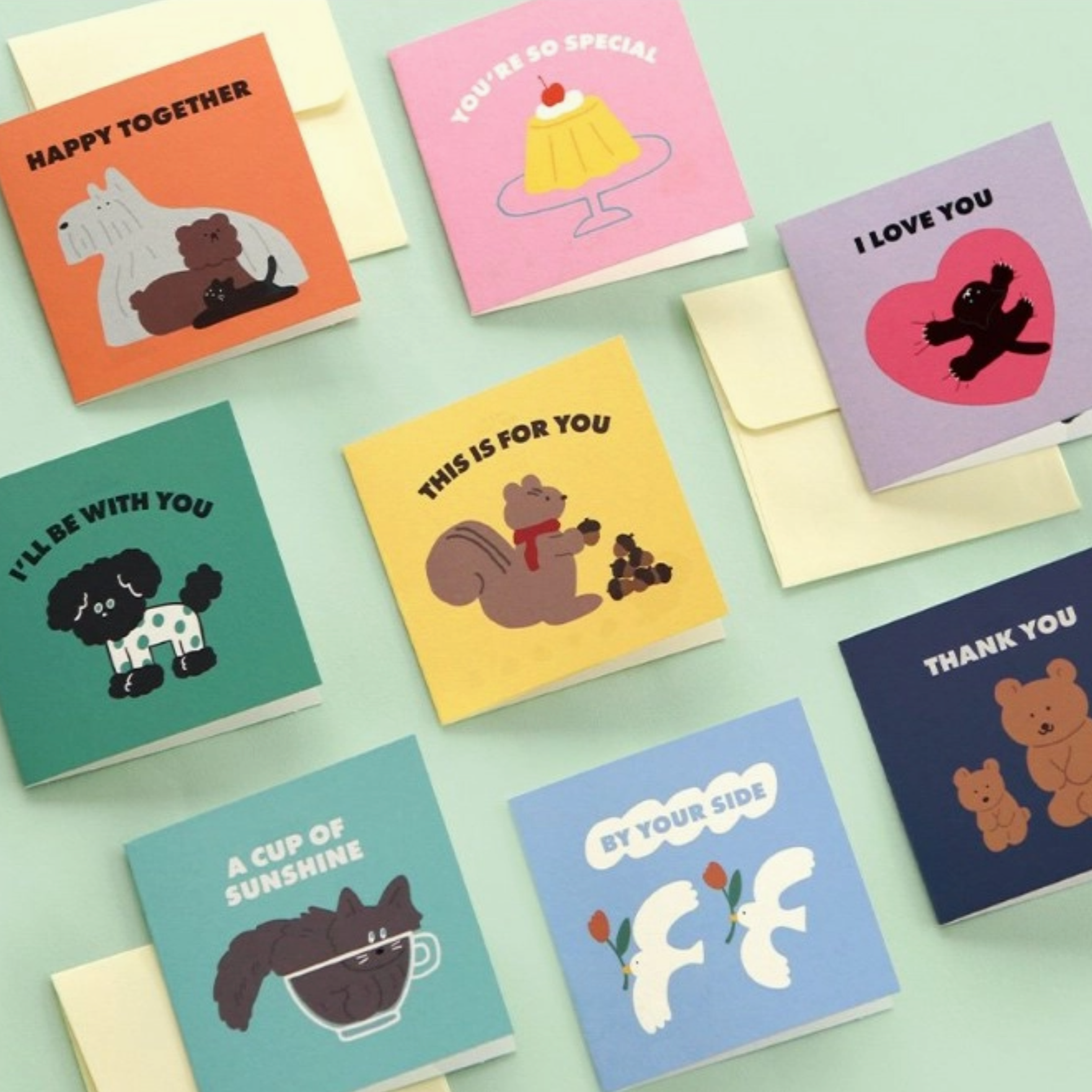 Lovely Friends Mini Card - Assorted