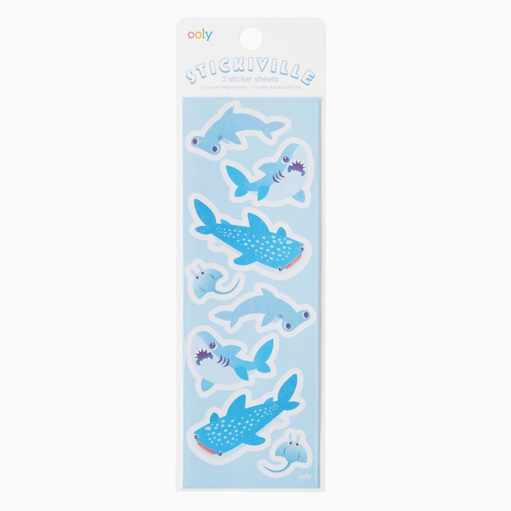 Sharks and Rays Stickers