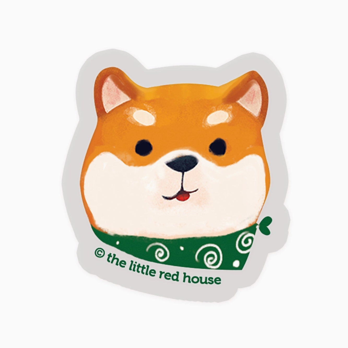 Shiba Inu Dog Clear Sticker