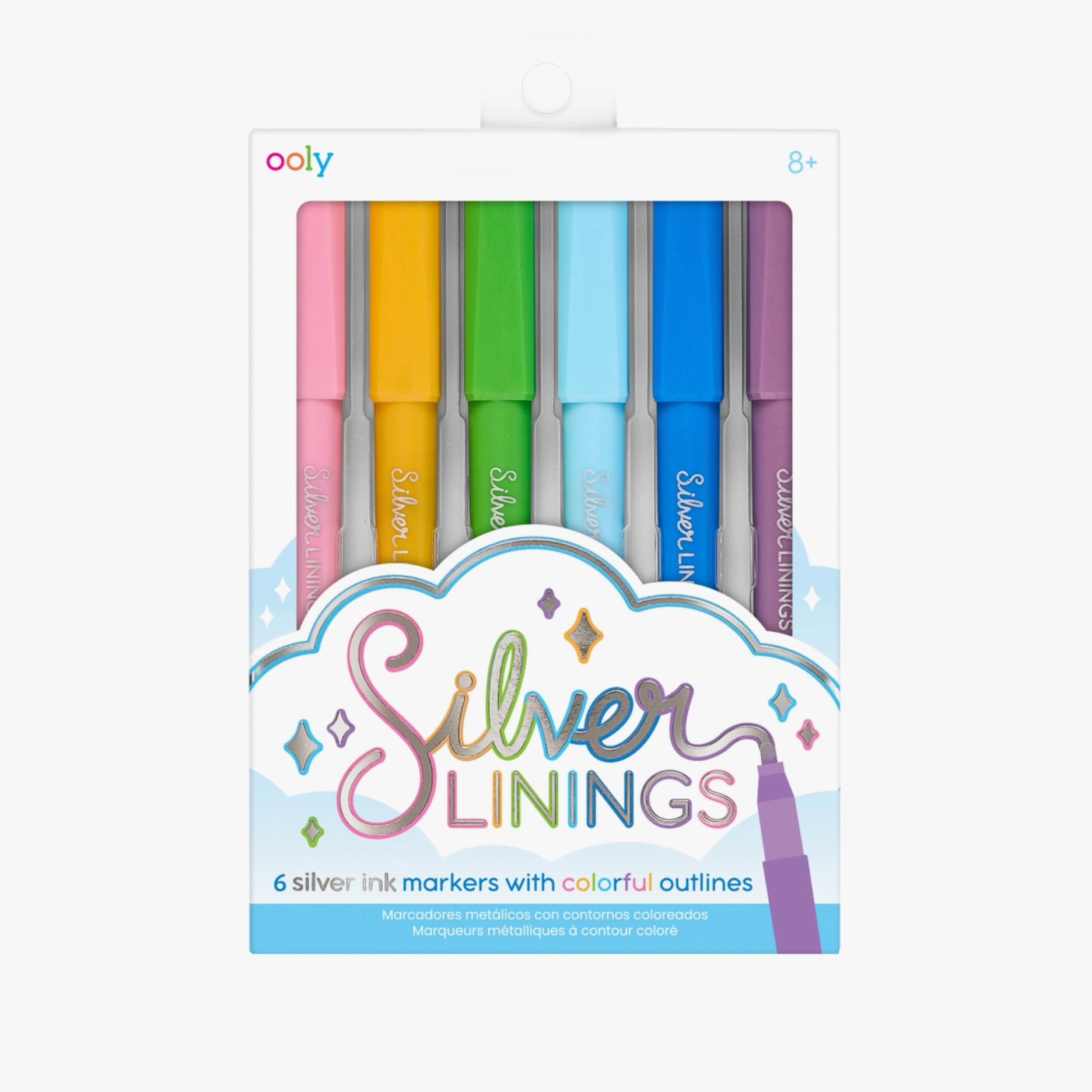Silver Linings Outline Markers