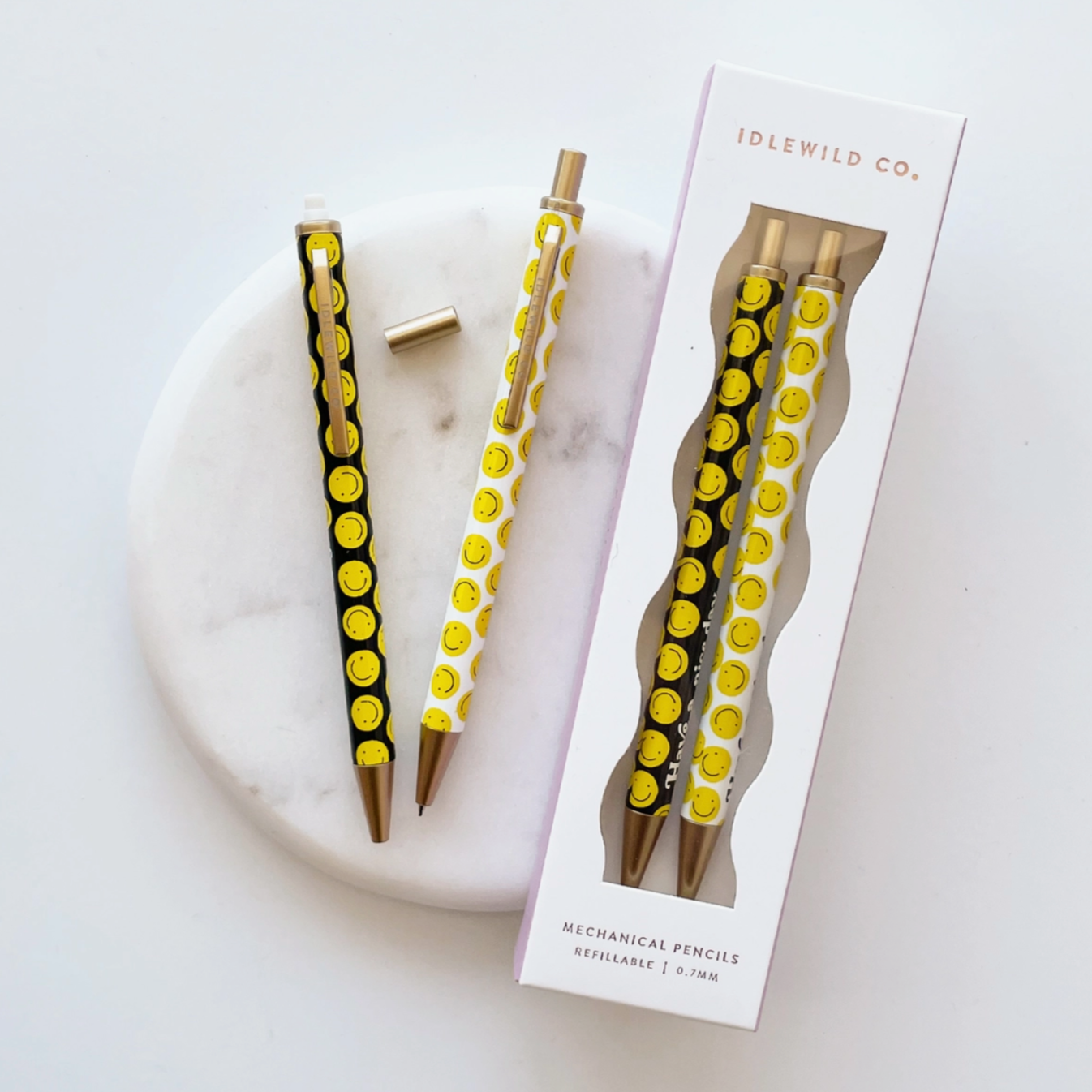 Smiley Mechanical Pencil Set