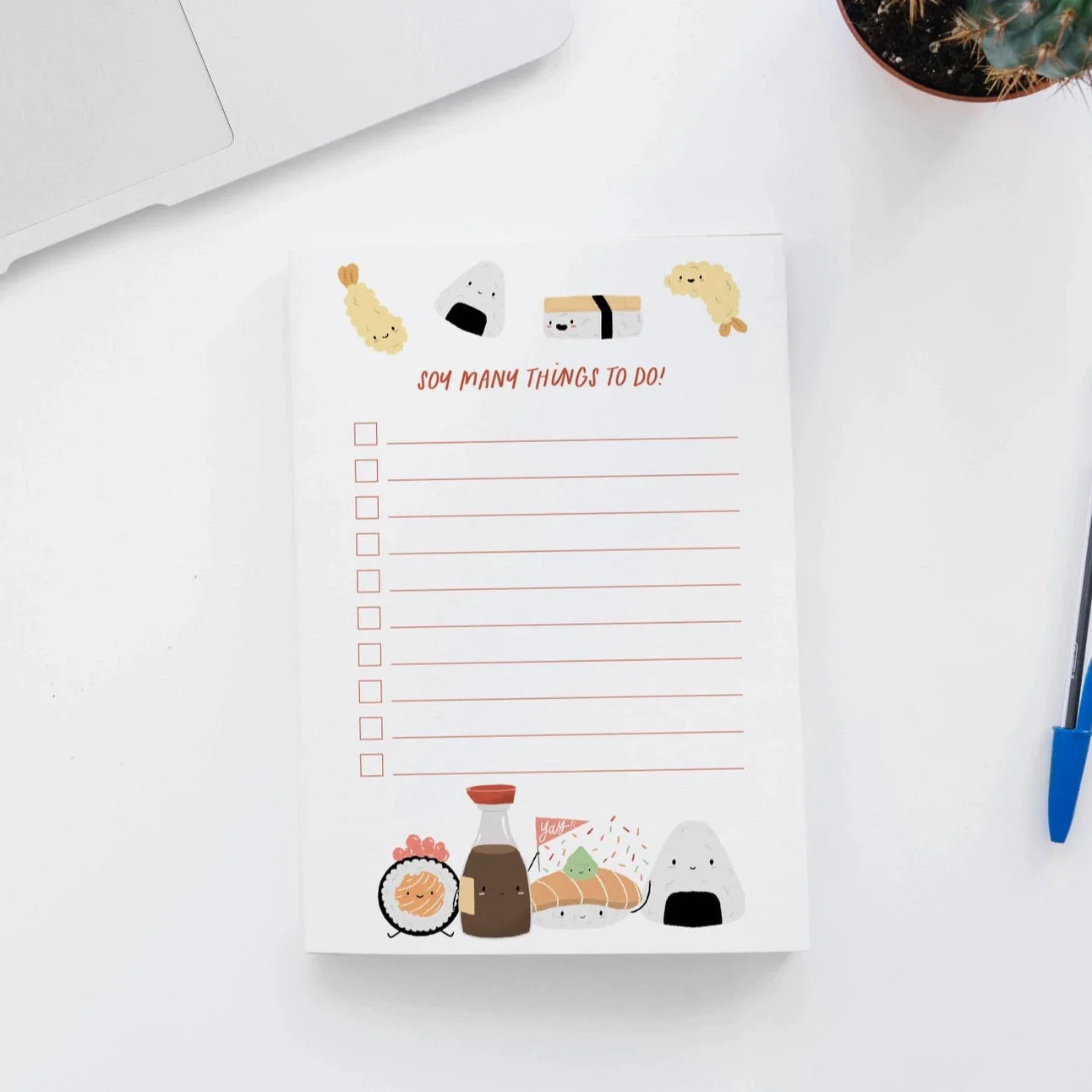 Soy Many Things Notepad