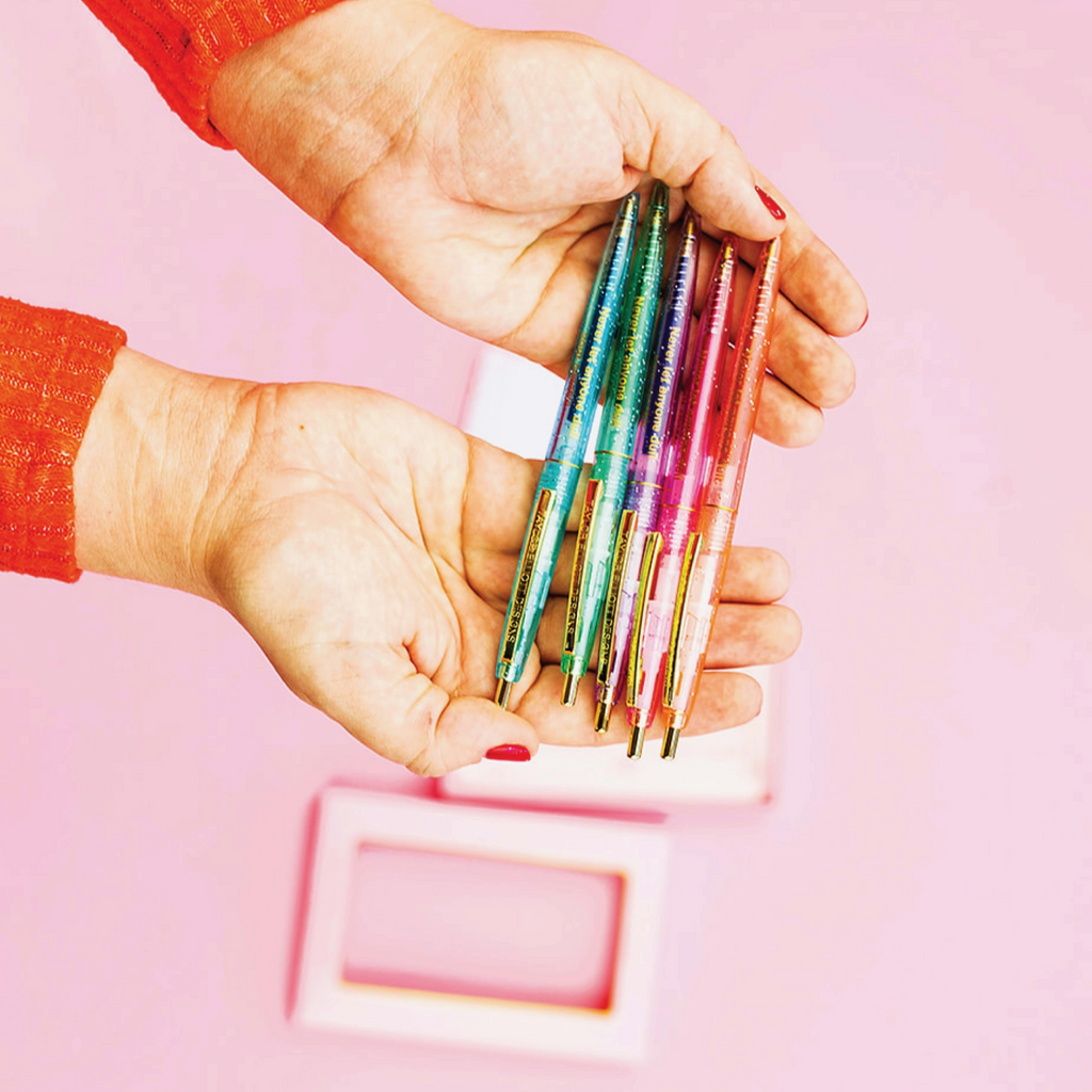 Sparkle Gel Pen Set of 5