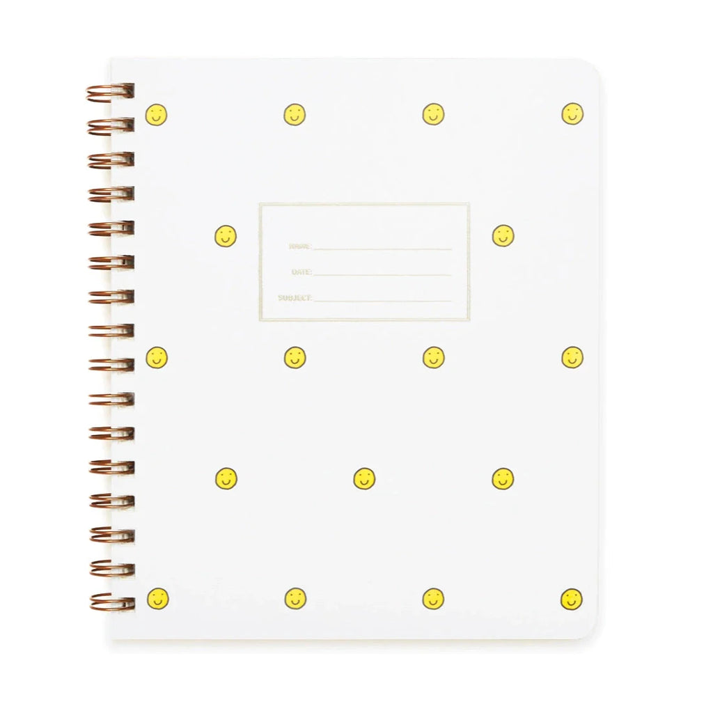 Standard Notebook Smiley Face Lined