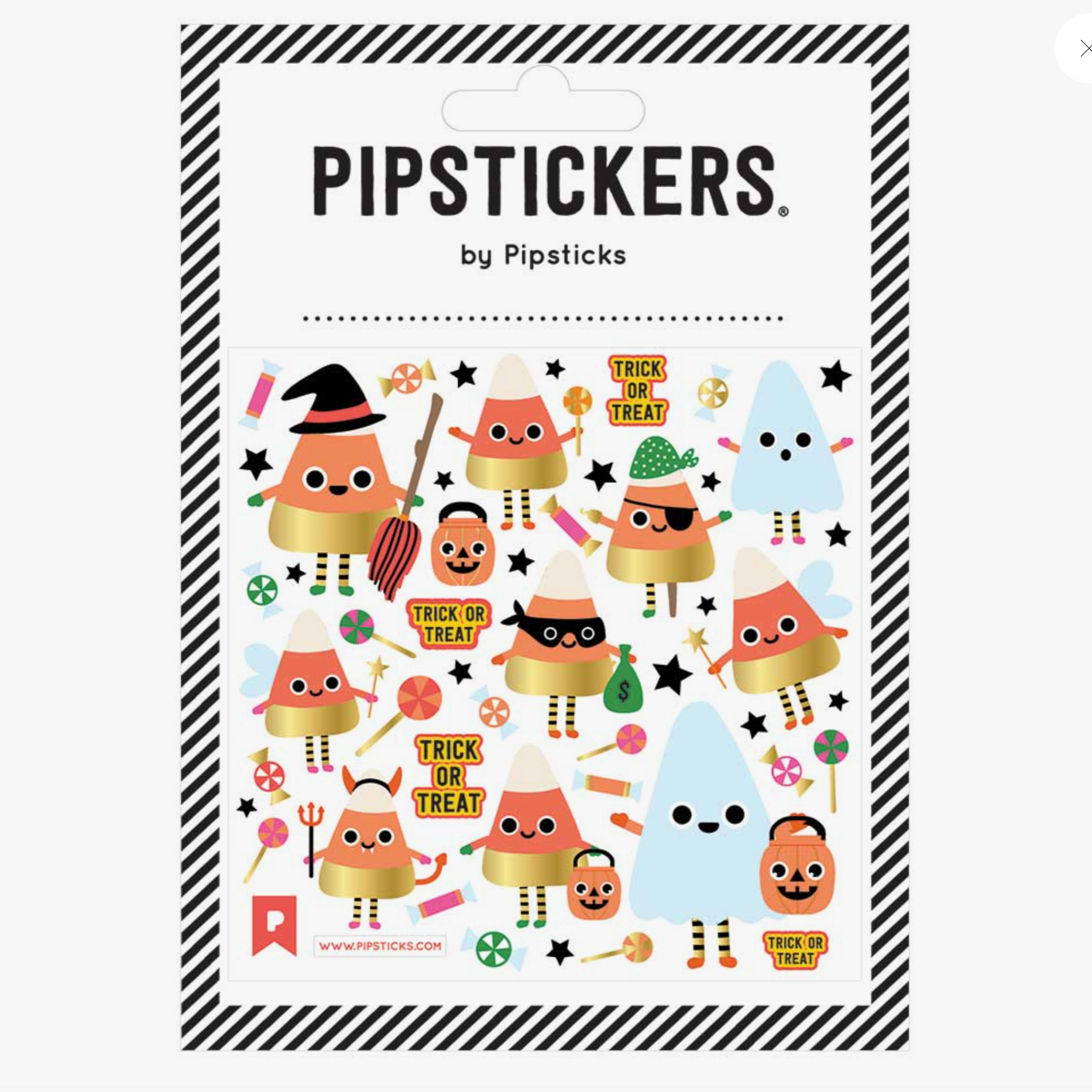 Sweet and Corny Halloween Stickers