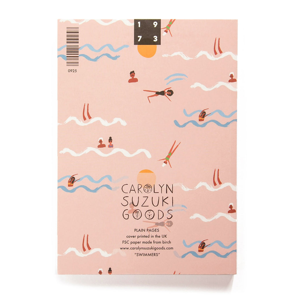 Swimmers Large Notebook