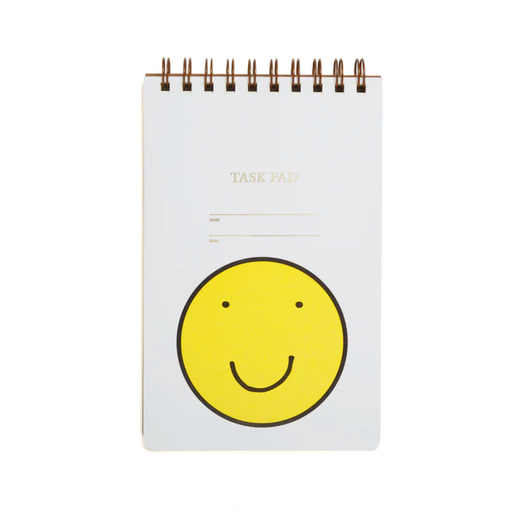 Task Pad Notebook - Smiley Face