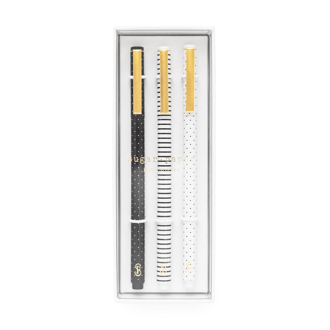 Black & White Set 3 Felt Pens