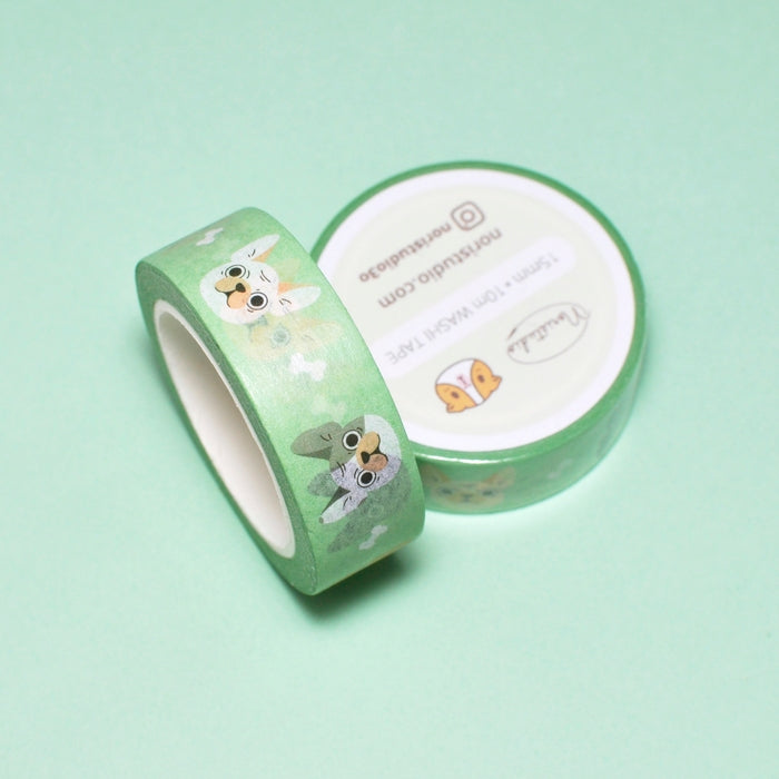French Bulldogs Washi Tape