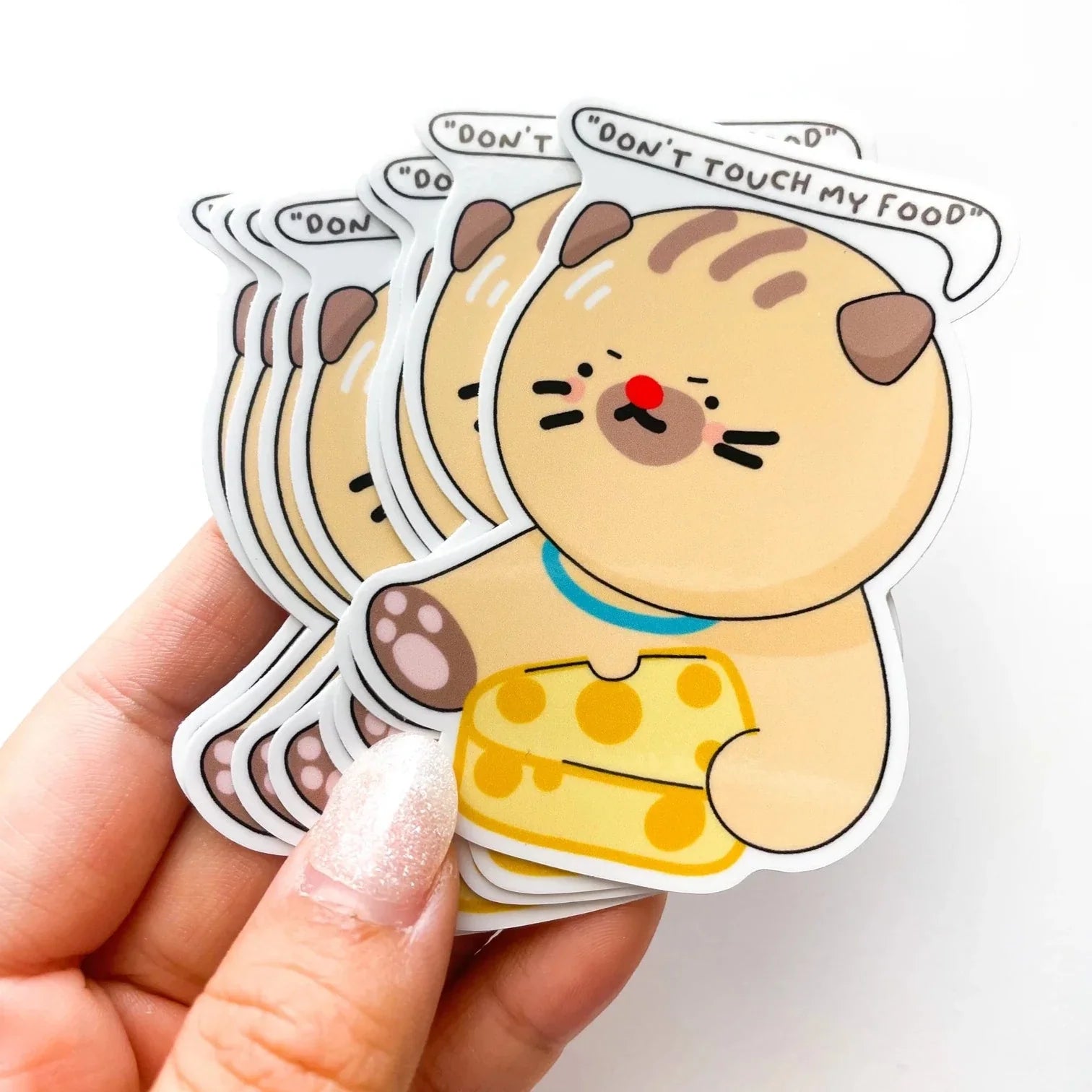 Don't Touch My Food Sticker