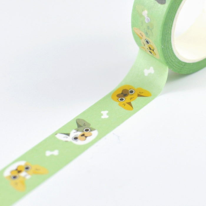 French Bulldogs Washi Tape