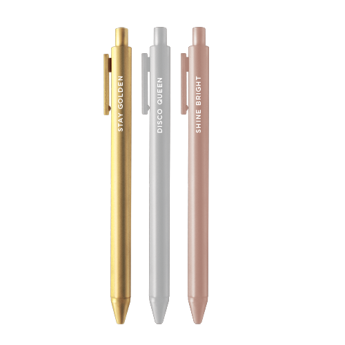 Jotter Pens Golden - 3 pack