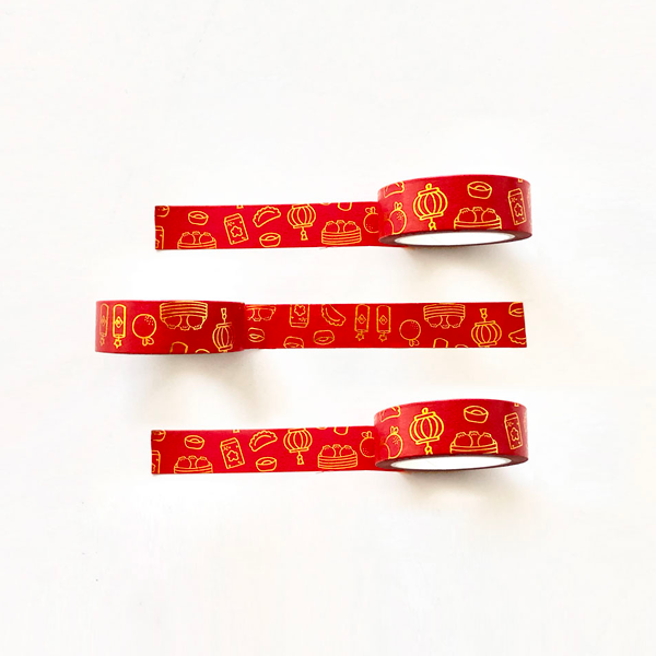 Lunar New Year Washi Tape