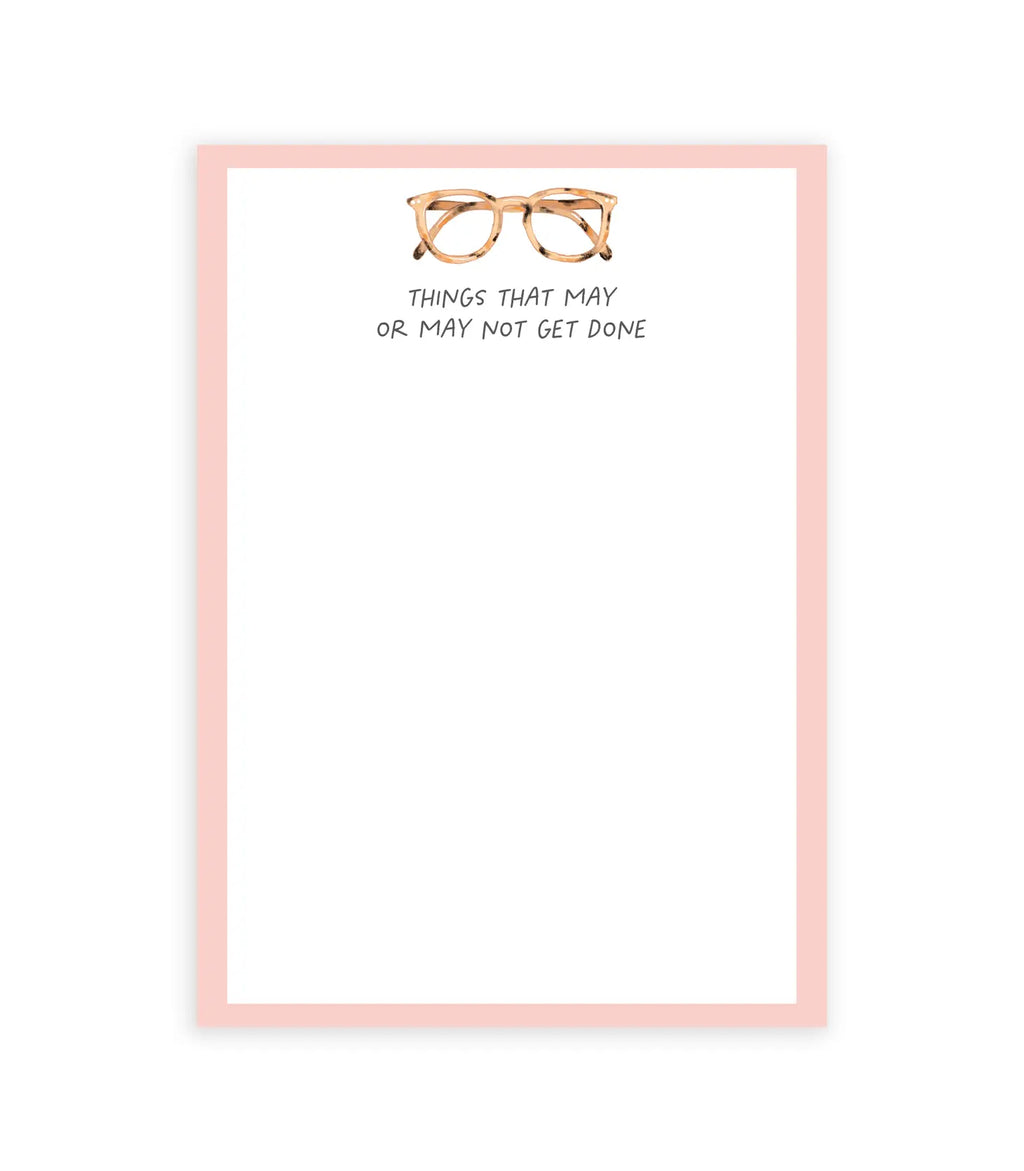 Things That May or May Not Get Done Notepad