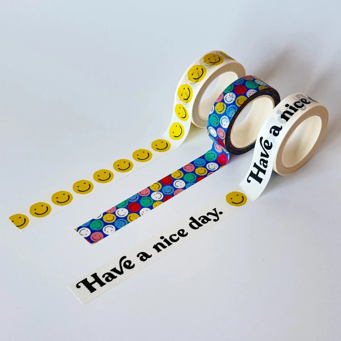 Smiley Have a Nice Day Washi Tape