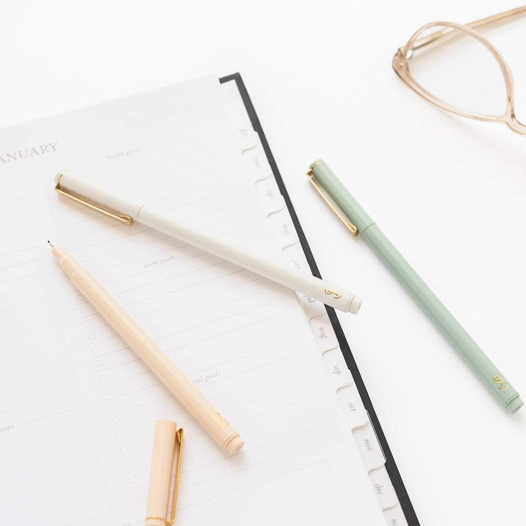 Solid Set 3 Felt Pens